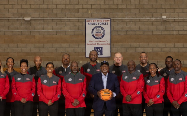 2026 Armed Forces Basketball Championship Teams and Officials