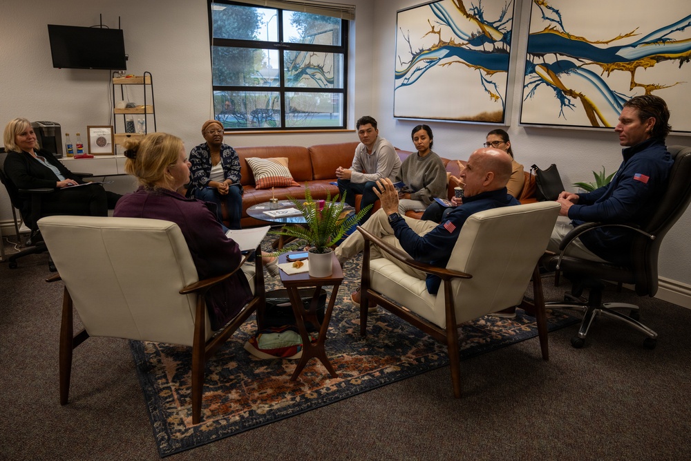 AFAS leaders connect with Airmen at Travis AFB