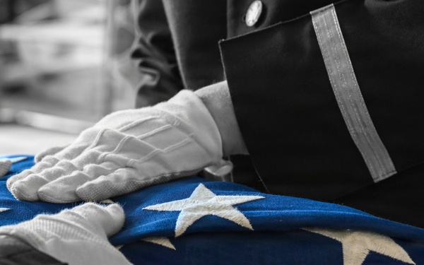 Ellsworth Air Force Base Honor Guard Flag Folding