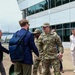 Space Base Delta 3 greets regional civic and aerospace leaders during a visit at Los Angeles Air Force Base