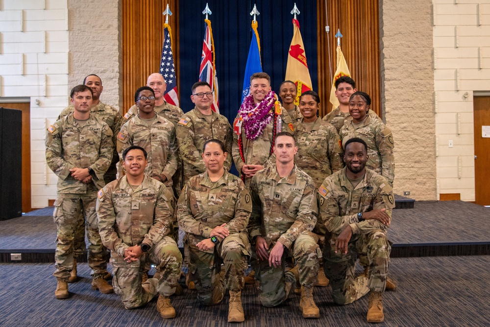 USAG Hawaii HHD conducts change of command ceremony