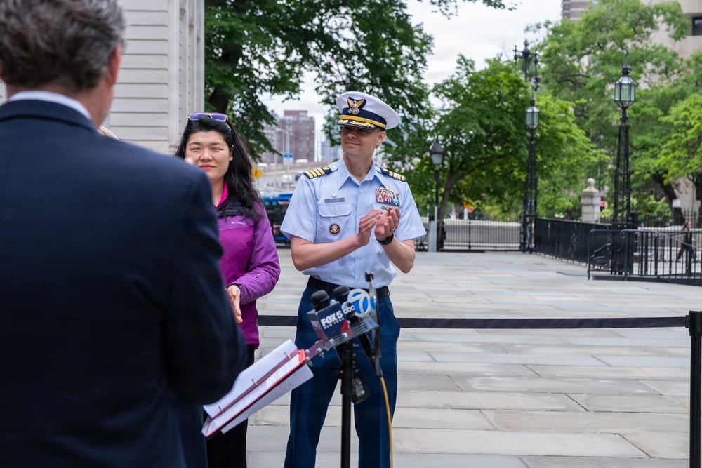 New York City officials sign proclamation supporting Sail4th America’s 250th celebration