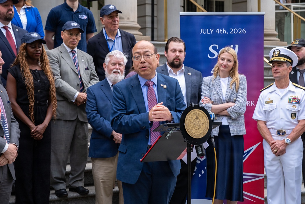 New York City officials sign proclamation supporting Sail4th America’s 250th celebration