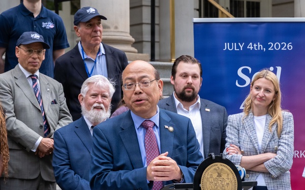 New York City officials sign proclamation supporting Sail4th America’s 250th celebration
