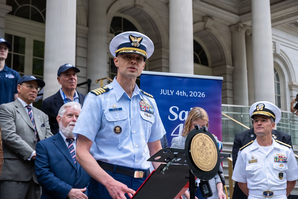 New York City officials sign proclamation supporting Sail4th America’s 250th celebration