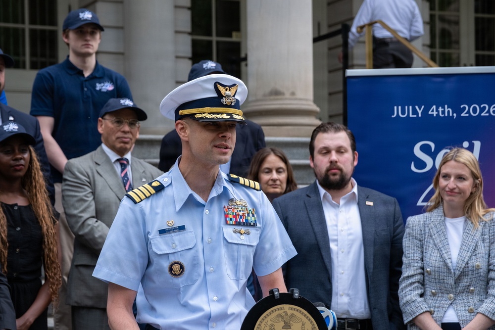 New York City officials sign proclamation supporting Sail4th America’s 250th celebration