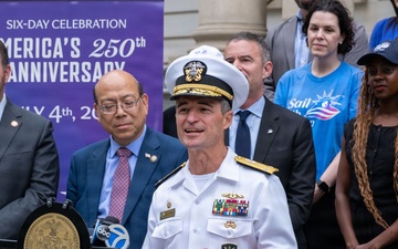 New York City officials sign proclamation supporting Sail4th America’s 250th celebration