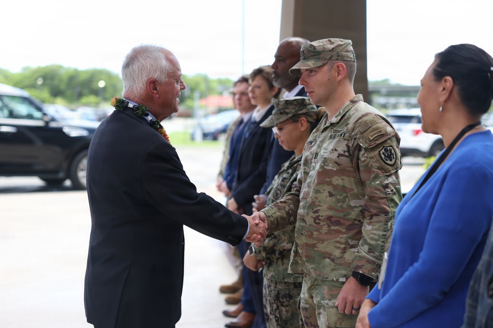 Under Secretary of War visits DPAA