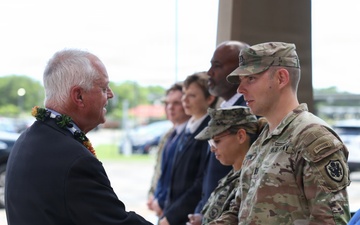 Under Secretary of War visits DPAA