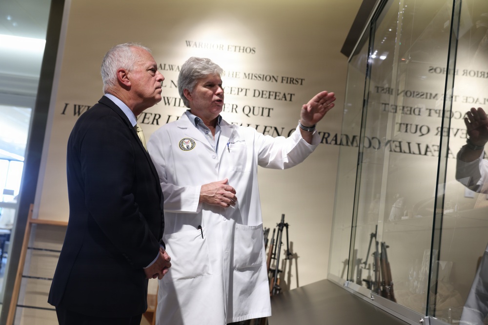 Under Secretary of War visits DPAA