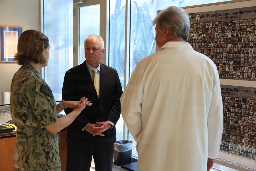 Under Secretary of War visits DPAA
