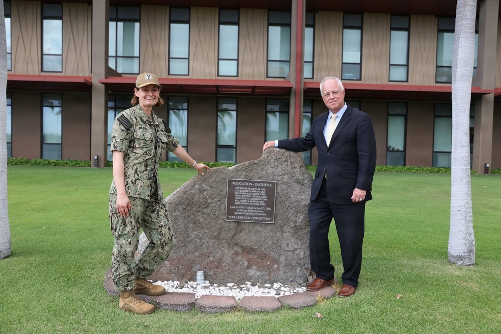 Under Secretary of War visits DPAA