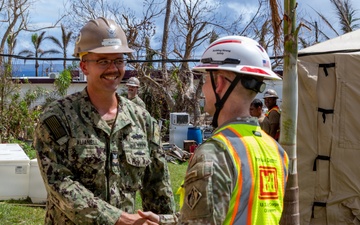 NMCB 1 Supports Roofing Mission in Saipan
