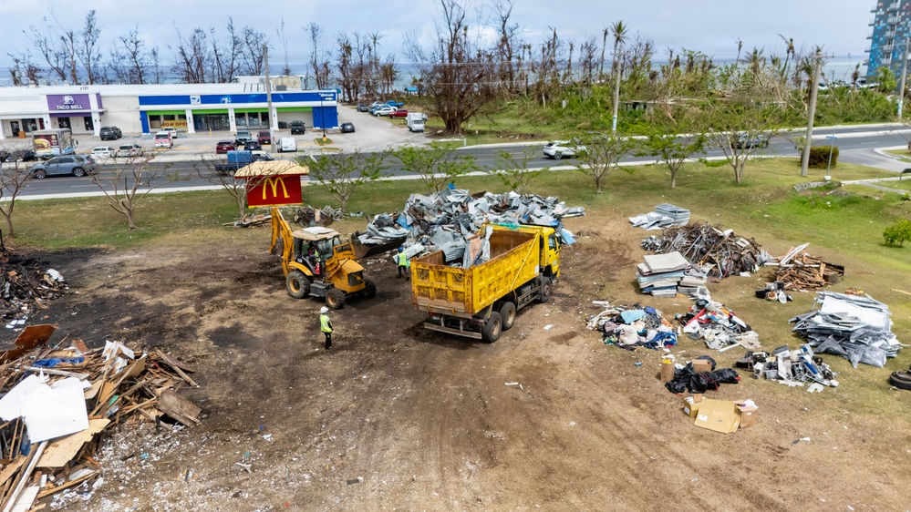 Debris Removal is Underway