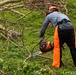 Crews Begin Clearing Marpi's Storm Debris