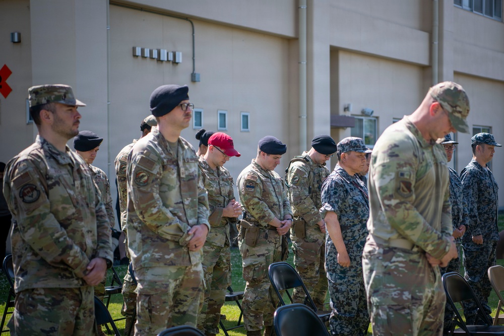 Yokota Air Base Police Week Opening Ceremony