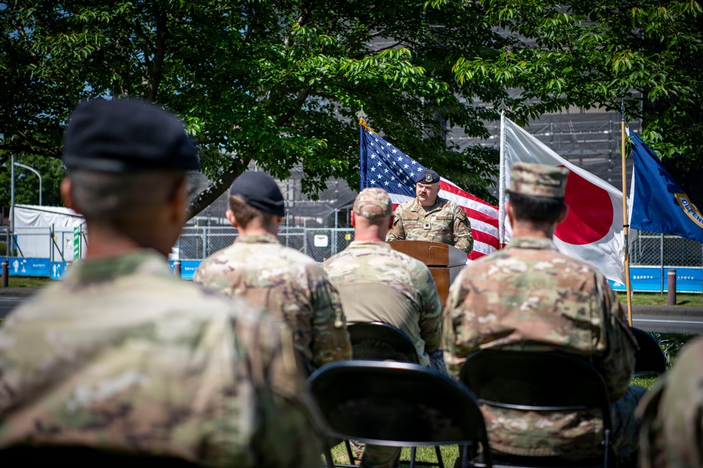 Yokota Air Base Police Week Opening Ceremony