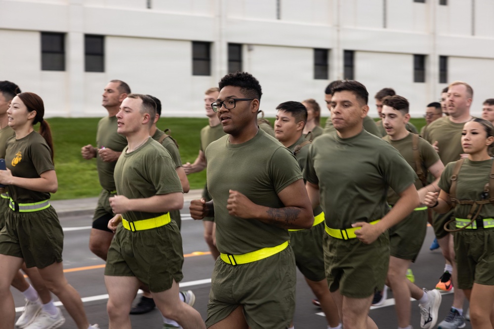 MWHS-1 hosts motivational run