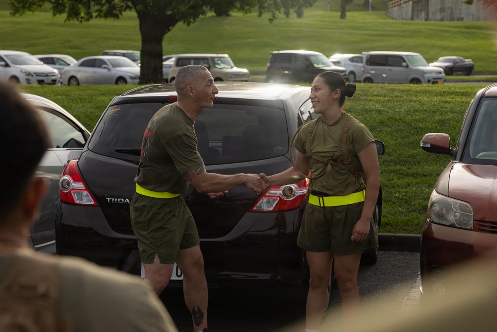 MWHS-1 hosts motivational run