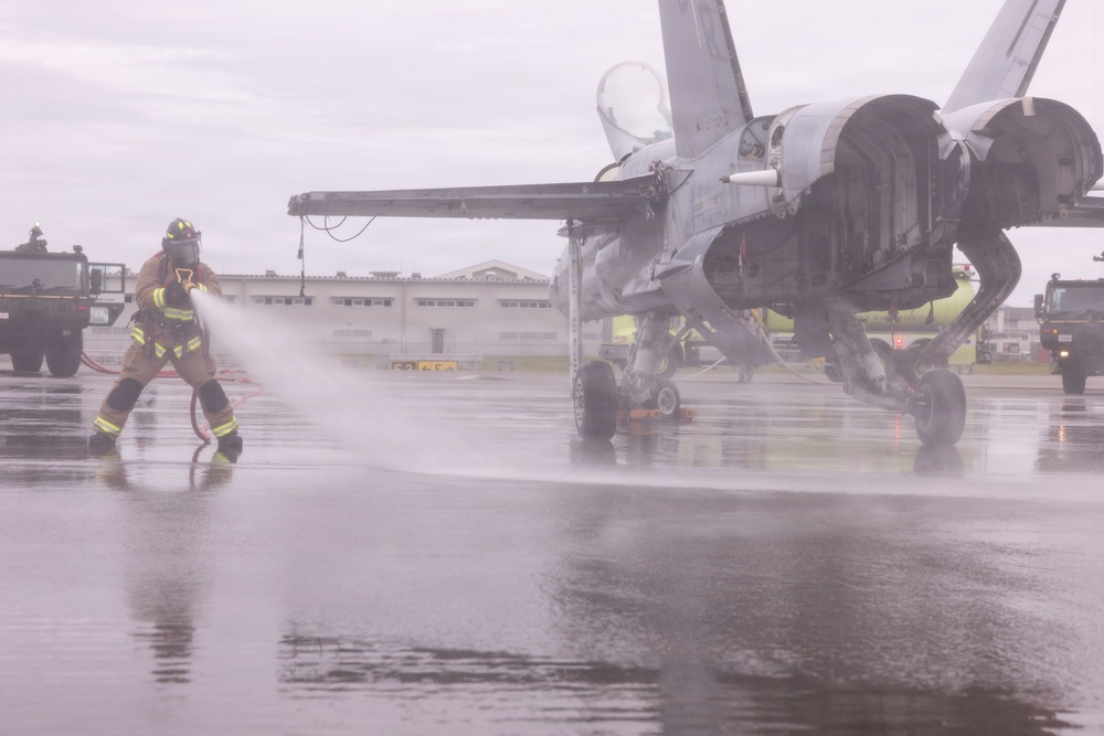 MCAS Iwakuni Trains for Mishap Response