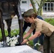 MARFORK Attends Staff Sgt. Reckless Wreath-Laying Ceremony