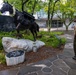 MARFORK Attends Staff Sgt. Reckless Wreath-Laying Ceremony