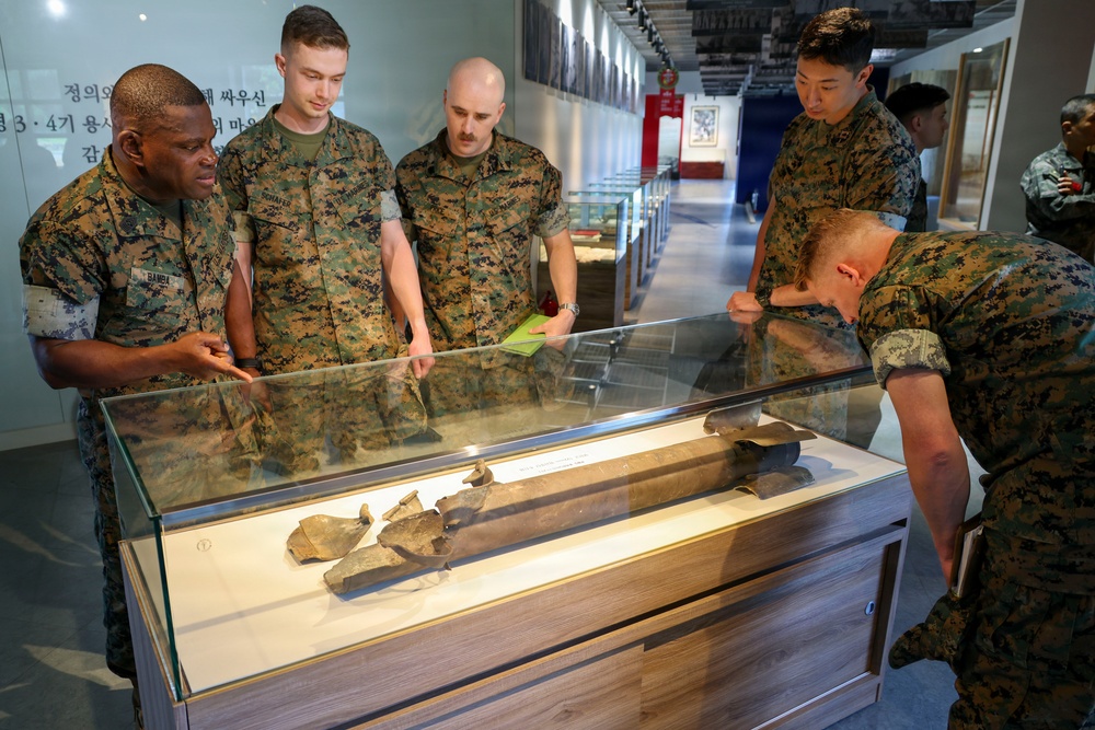MARFORK Conducts Battlefield Circulation on Jeju Island