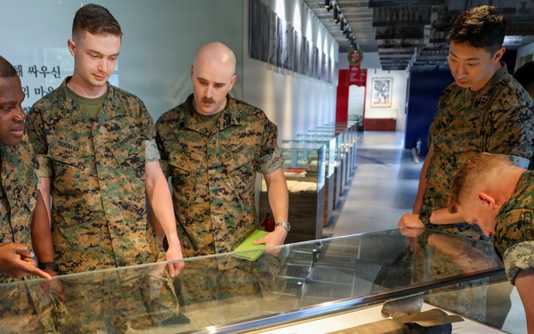 MARFORK Conducts Battlefield Circulation on Jeju Island