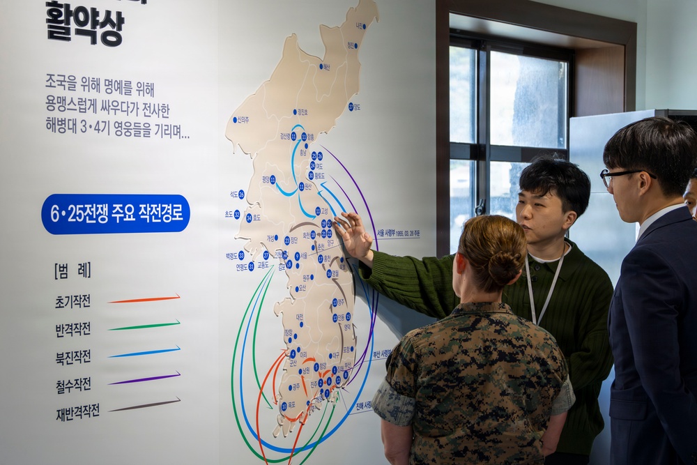 MARFORK Conducts Battlefield Circulation on Jeju Island
