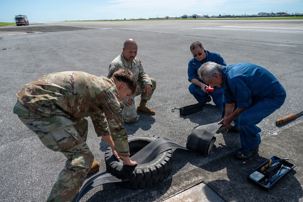Arresting system certification reinforce Kadena’s combat readiness