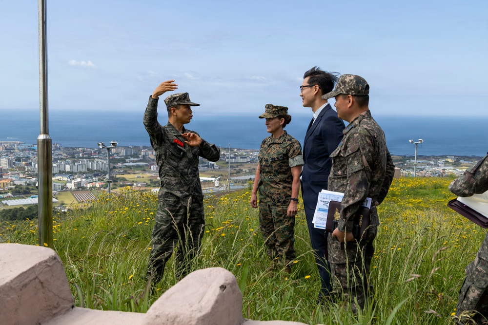 MARFORK Conducts Battlefield Circulation on Jeju Island
