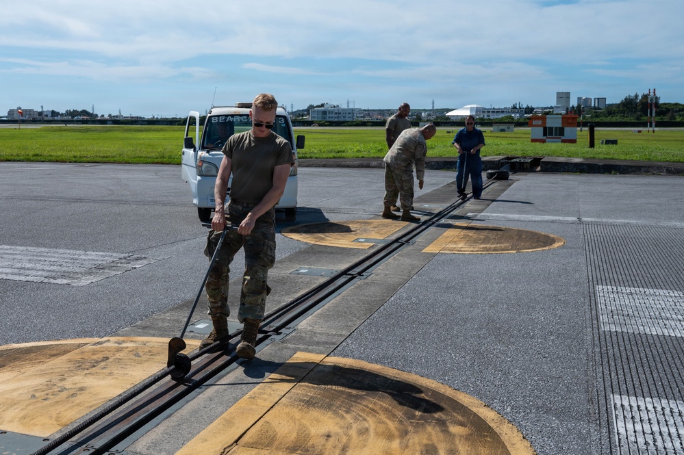 Arresting system certification reinforce Kadena’s combat readiness