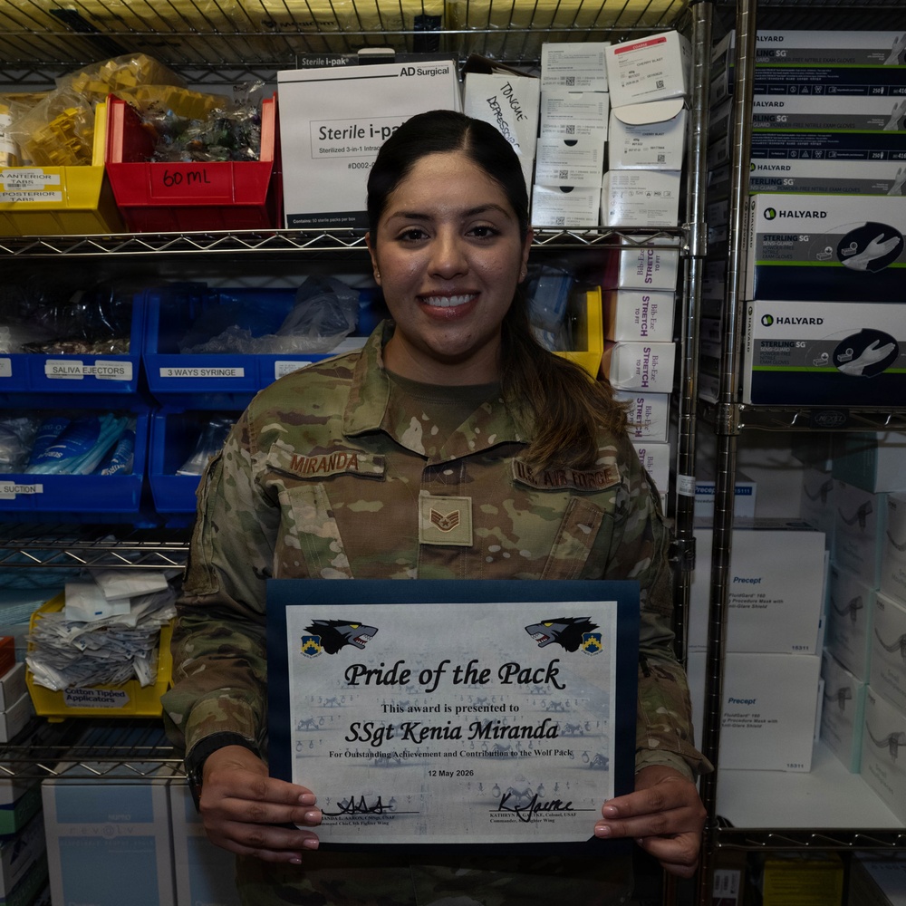Pride of the Pack: Staff Sgt. Kenia Miranda