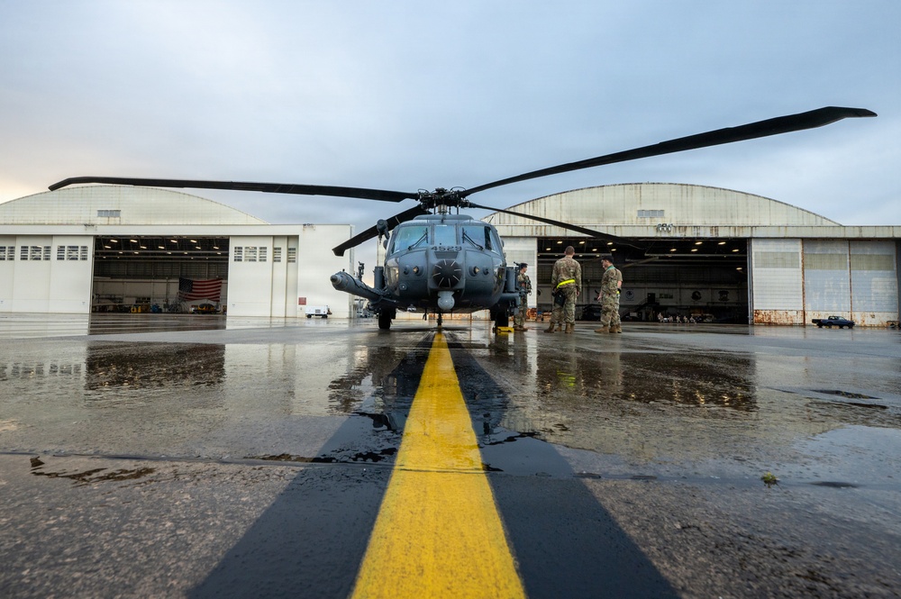 Night operations sustain rescue readiness at Kadena