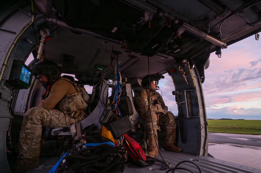 Night operations sustain rescue readiness at Kadena