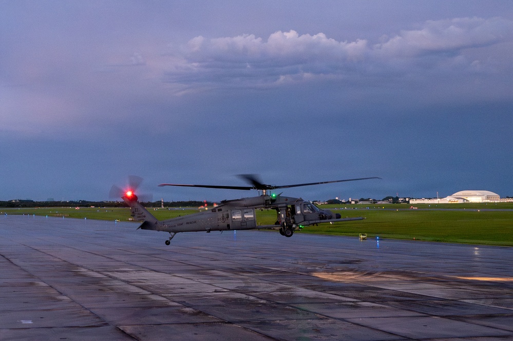 Night operations sustain rescue readiness at Kadena