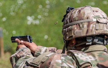 U.S. Army Reserve Soldiers participate in German shooting event with Bundeswehr reserve forces
