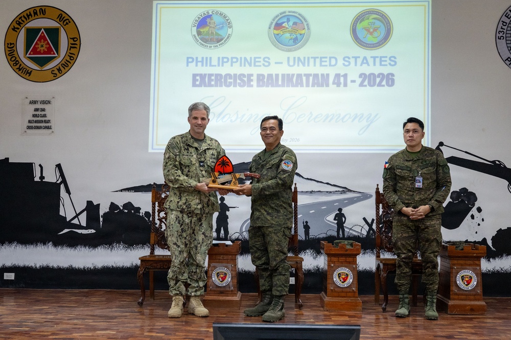 CTF 75 and VISCOM hold BK26 closing ceremony at Camp Lapu Lapu