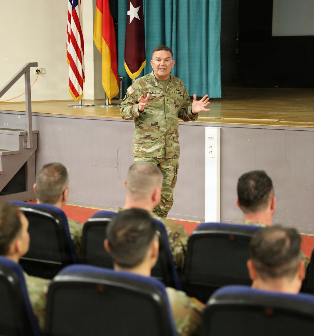 U.S. Army Brig. Gen. Mark Stackle assumes command of Medical Readiness Command, Europe