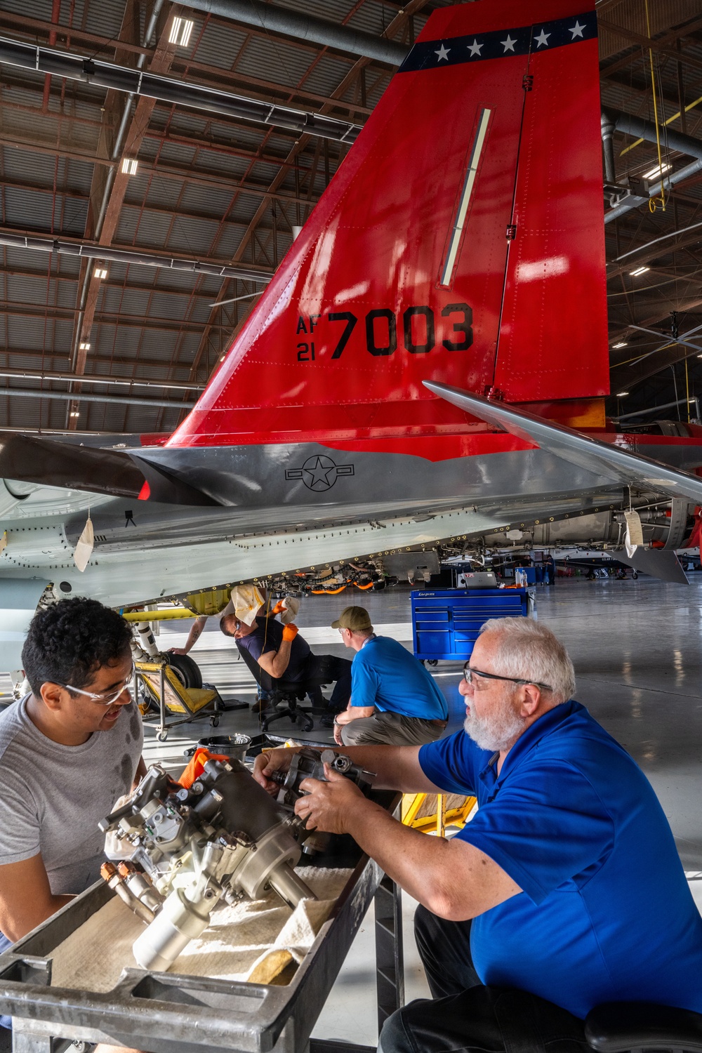 T-7A Red Hawk engine training