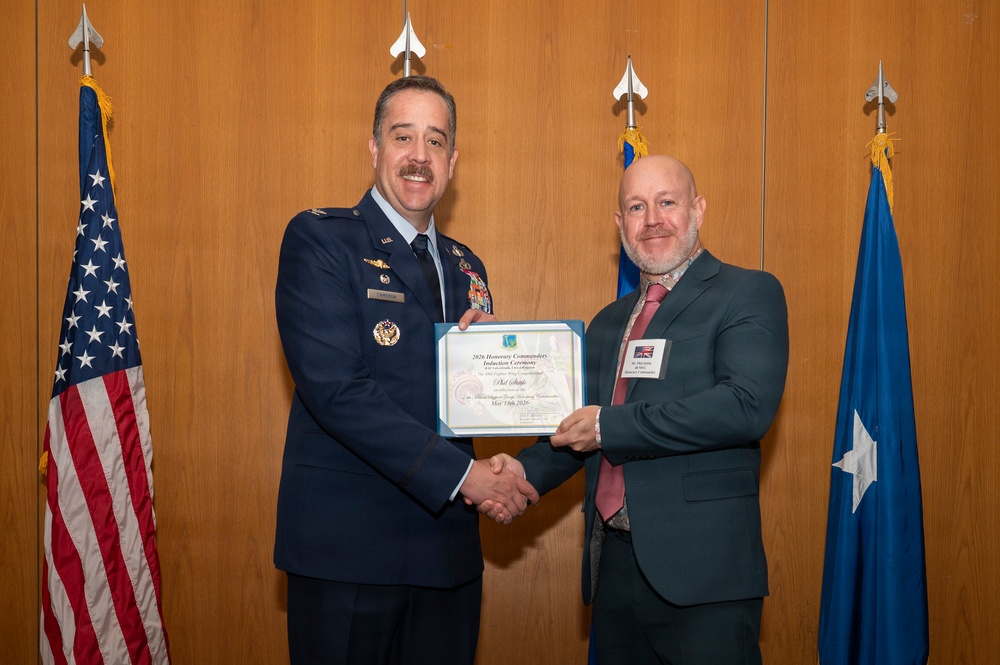 48 FW strengthens community partnerships through Honorary Commander Program