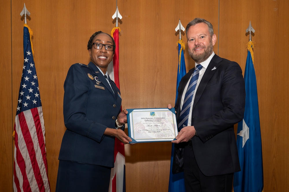 48 FW strengthens community partnerships through Honorary Commander Program