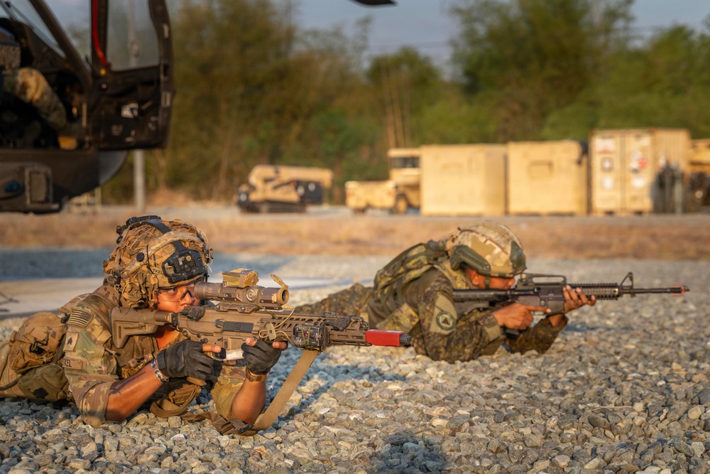 Salaknib 2026: Task Force Saber conducts Cold and Hot Load Training with 3rd Mobile Brigade and Philippine Army, 1st Brigade Combat Team