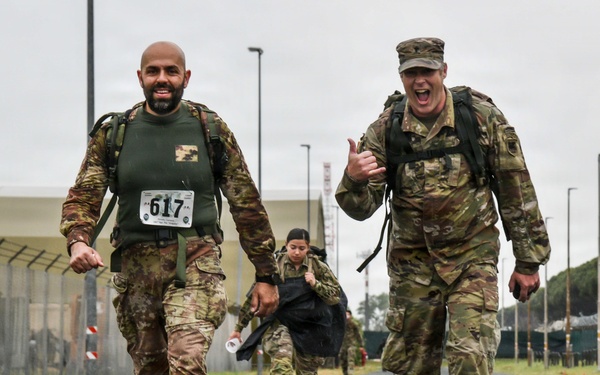 International Grit: U.S. and Italian Forces Conquer Norwegian Foot March at Camp Darby