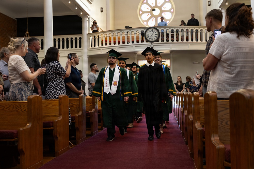 14 Fort Knox High Class of 26 graduates celebrate faith at baccalaureate