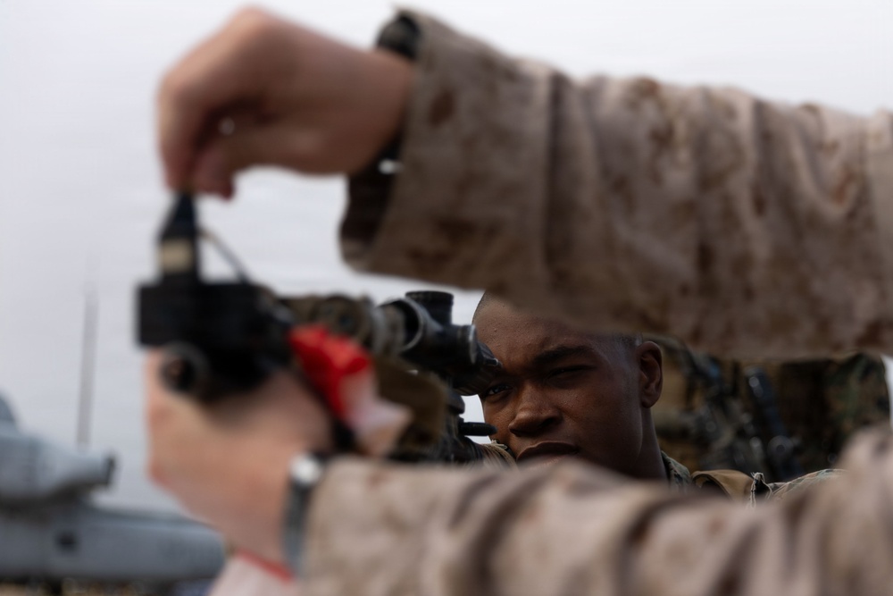 Marines with V2/5 conduct EOTG Vertical Assault Raid Course