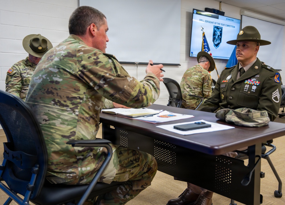 Setting the standard: Drill sergeants compete in DSOY Competition