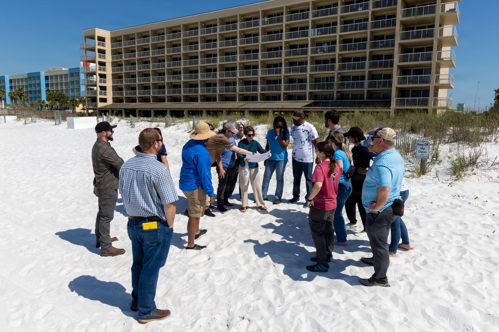 Mobile District Leadership Development Program visits restoration and military construction sites