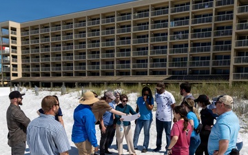 Mobile District Leadership Development Program visits restoration and military construction sites