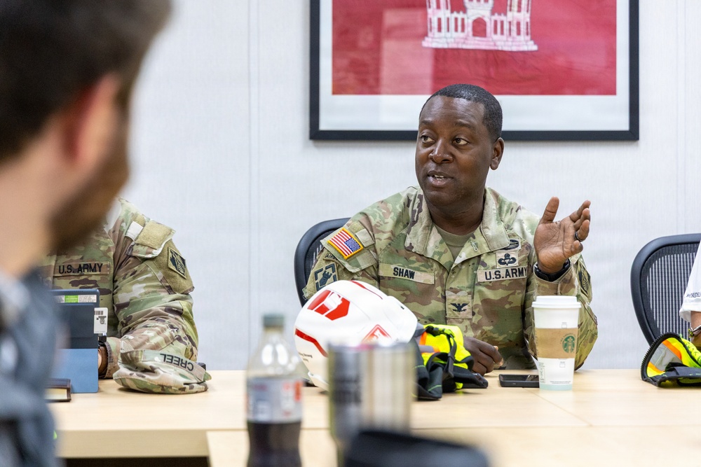 Mobile District Leadership Development Program visits restoration and military construction sites